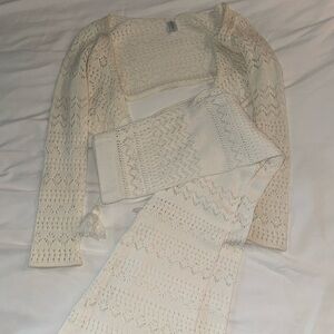 Andi bagus crochet pant set